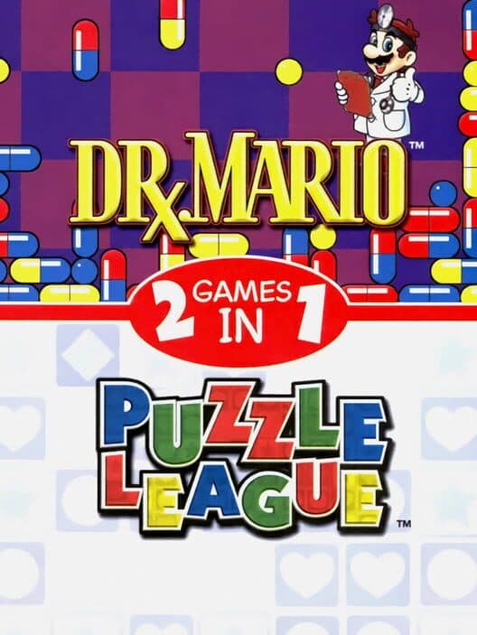 Dr. Mario & Puzzle League cover