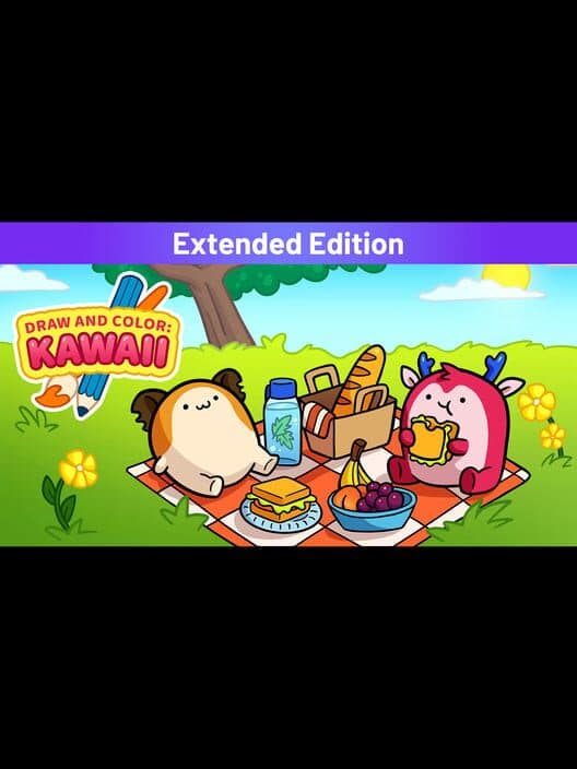 Draw and Color: Kawaii - Extended Edition cover