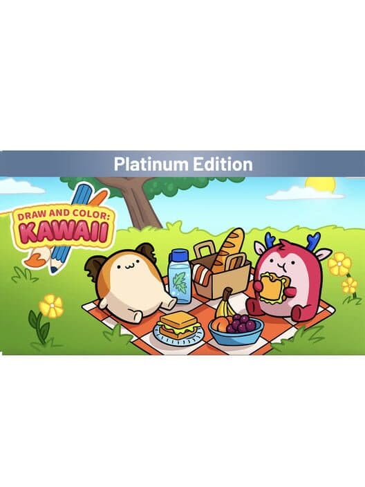 Draw and Color: Kawaii - Platinum Edition cover
