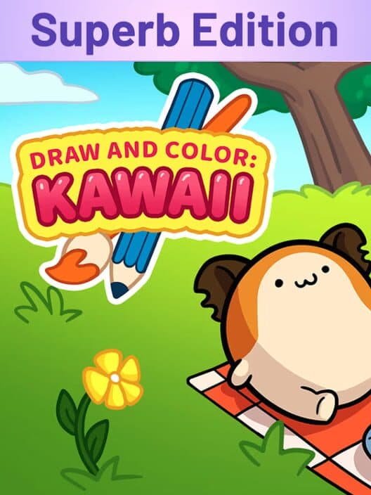 Draw and Color: Kawaii - Superb Edition cover