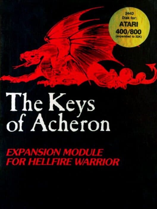 Dunjonquest: Hellfire Warrior - The Keys to Acheron cover