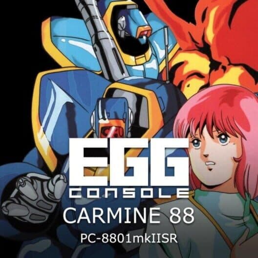 Eggconsole Carmine 88 PC-8801mkIISR cover