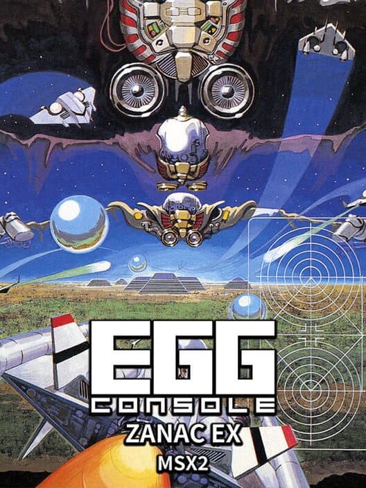 Eggconsole Zanac EX MSX2 cover