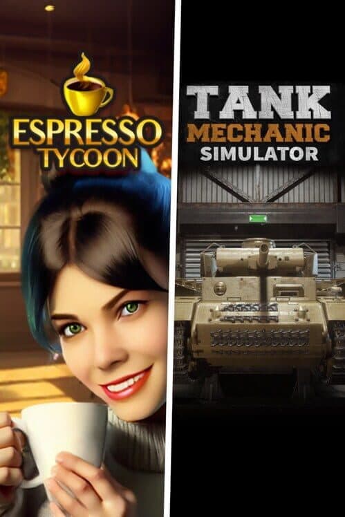Espresso Tycoon & Tank Mechanic Simulator cover