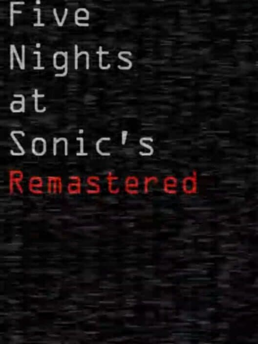 Five Nights at Sonic's Remastered cover
