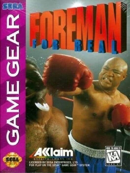 Foreman for Real cover