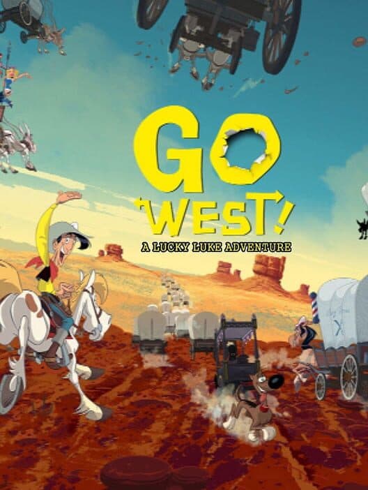 Go West! A Lucky Luke Adventure cover