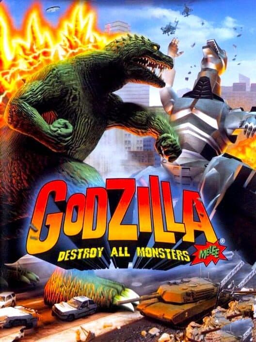 Godzilla: Destroy All Monsters Melee cover