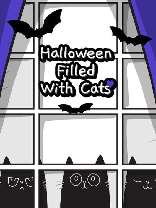 Halloween Filled With Cats cover