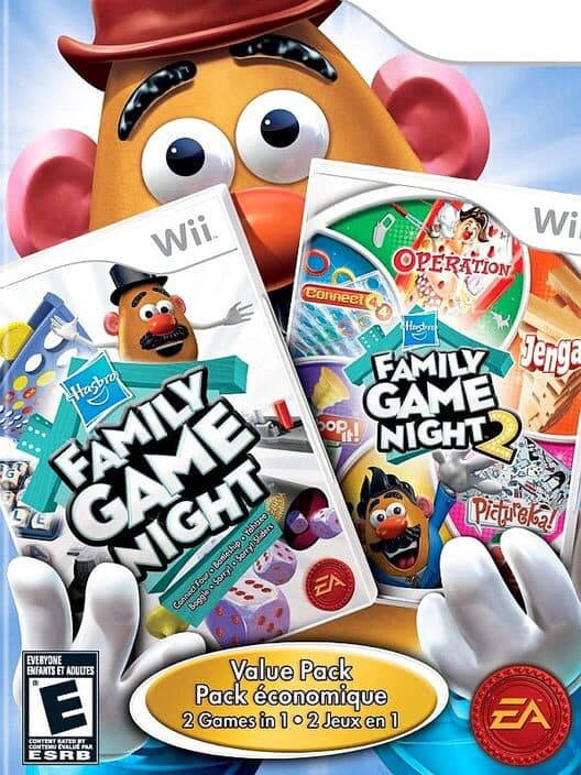 Hasbro Family Game Night Value Pack cover