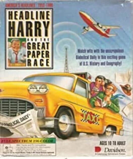 Headline Harry and The Great Paper Race cover
