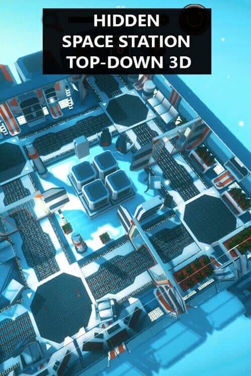 Hidden Space Station Top-Down 3D cover