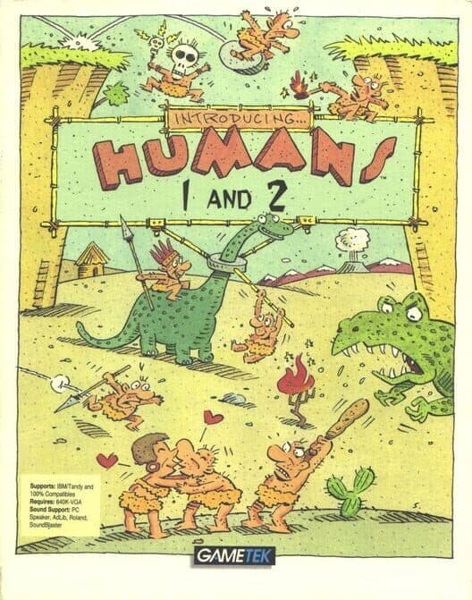 Humans 1 and 2 cover