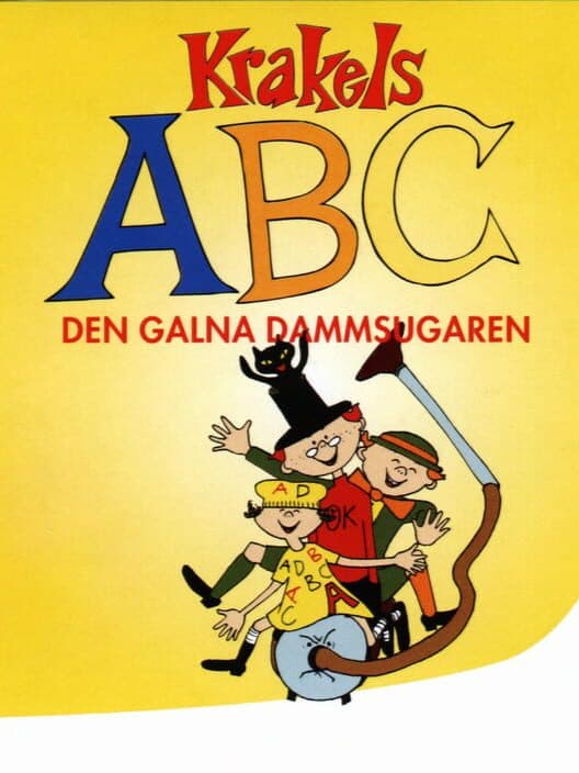 Krakels ABC: Den galna dammsugaren cover