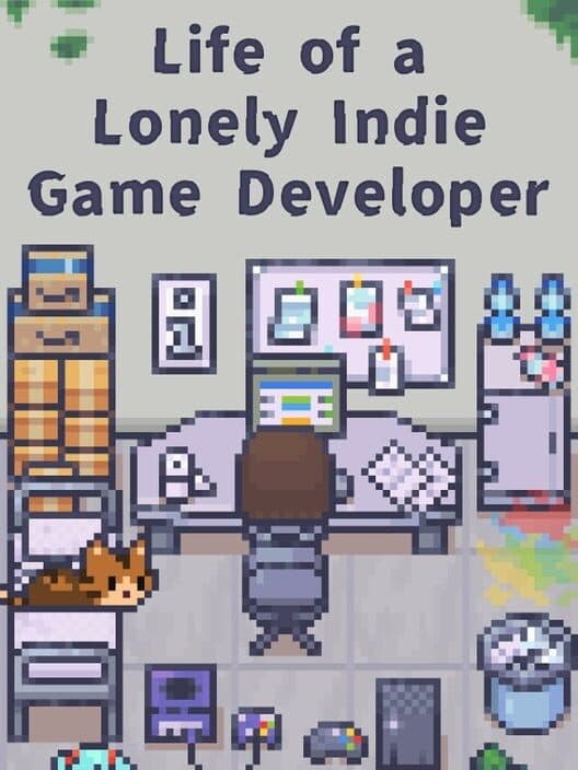 Life of a Lonely Indie Game Developer cover