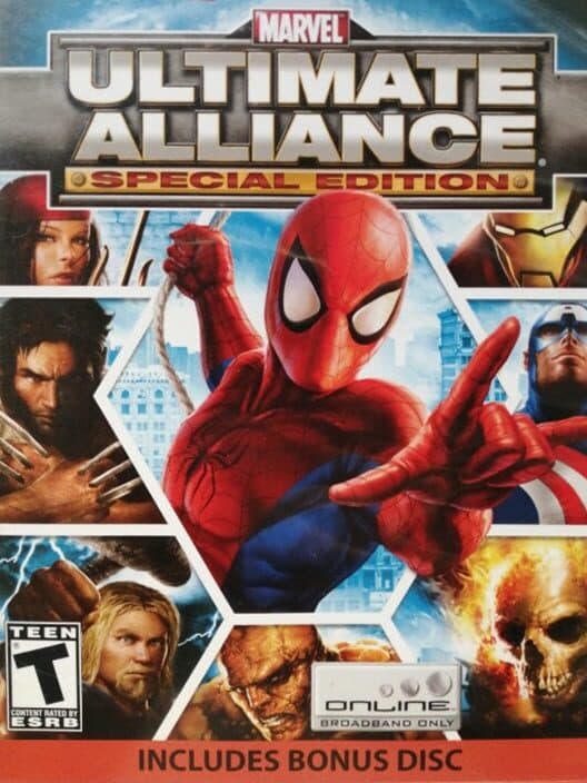 Marvel: Ultimate Alliance - Special Edition cover