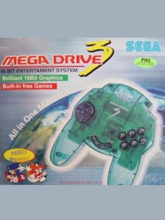 Mega Drive 3 cover