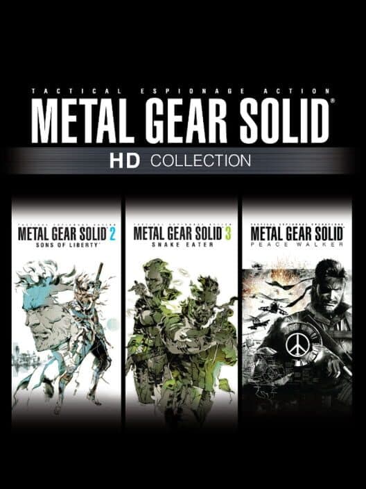 Metal Gear Solid HD Collection cover