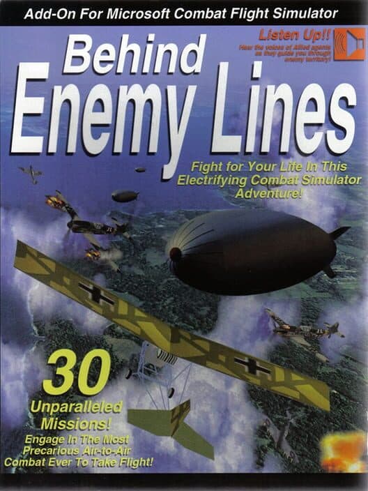 Microsoft Combat Flight Simulator: WWII Europe Series - Behind Enemy Lines cover