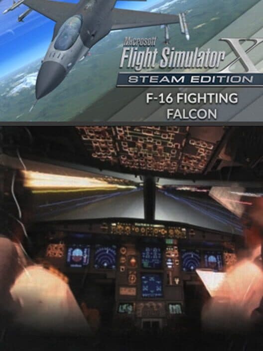 Microsoft Flight Simulator X: Steam Edition - F-16 Fighting Falcon cover