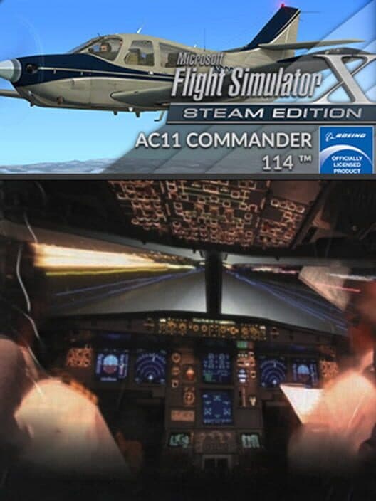 Microsoft Flight Simulator X: Steam Edition - Rockwell AC11 Commander 114 cover