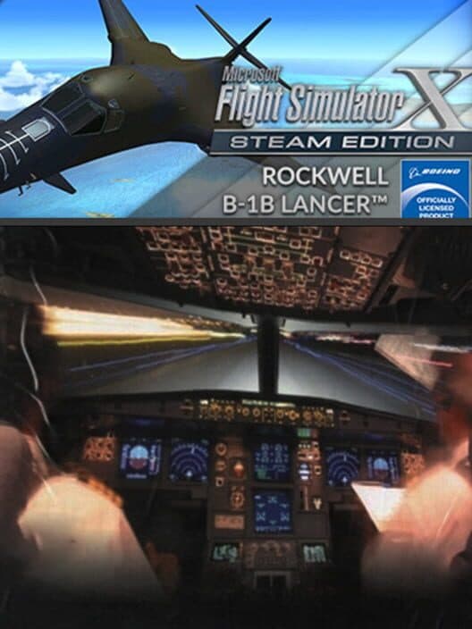 Microsoft Flight Simulator X: Steam Edition - Rockwell B-1B Lancer cover
