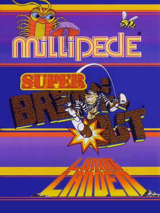 Millipede / Super Breakout / Lunar Lander cover
