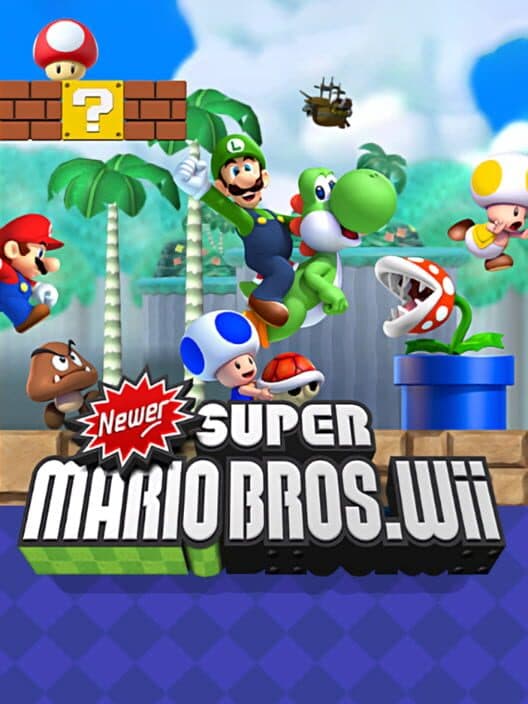 Newer Super Mario Bros. Wii cover