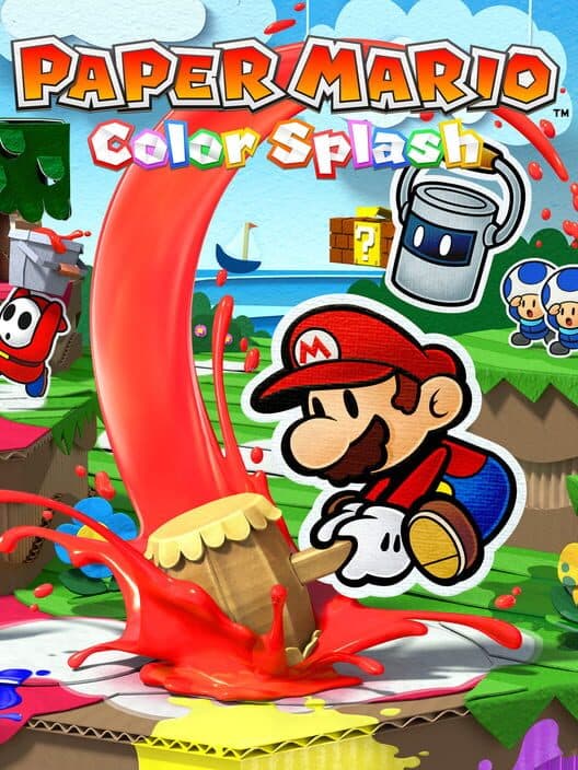 Paper Mario: Color Splash cover