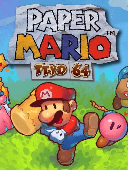 Paper Mario TTYD64 cover