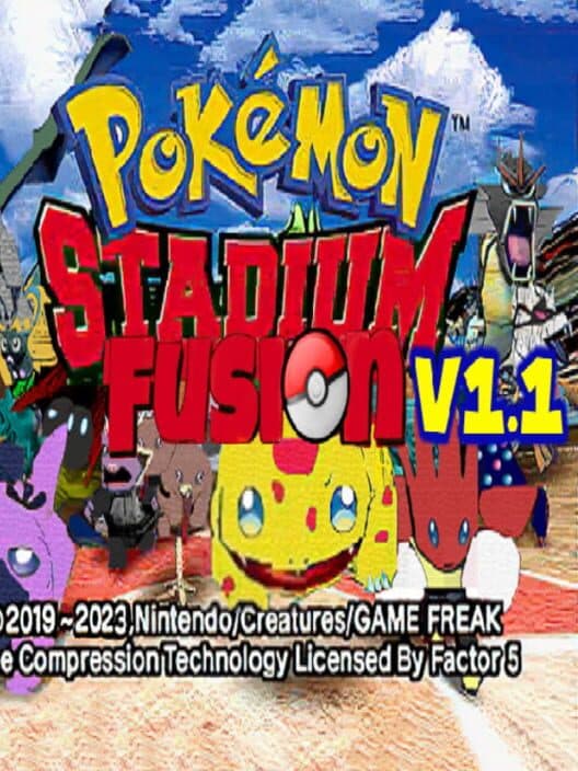 Pokémon Stadium Fusion cover