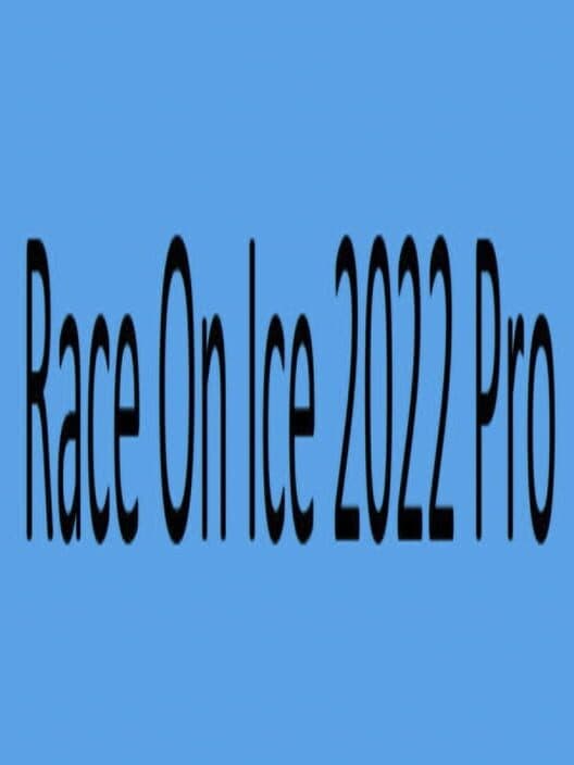 Race on Ice 2022 Pro cover