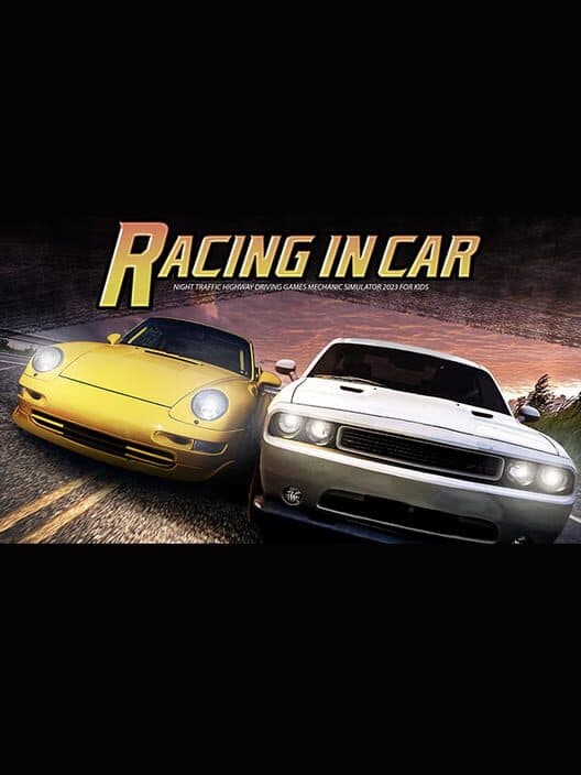 Racing in Car cover