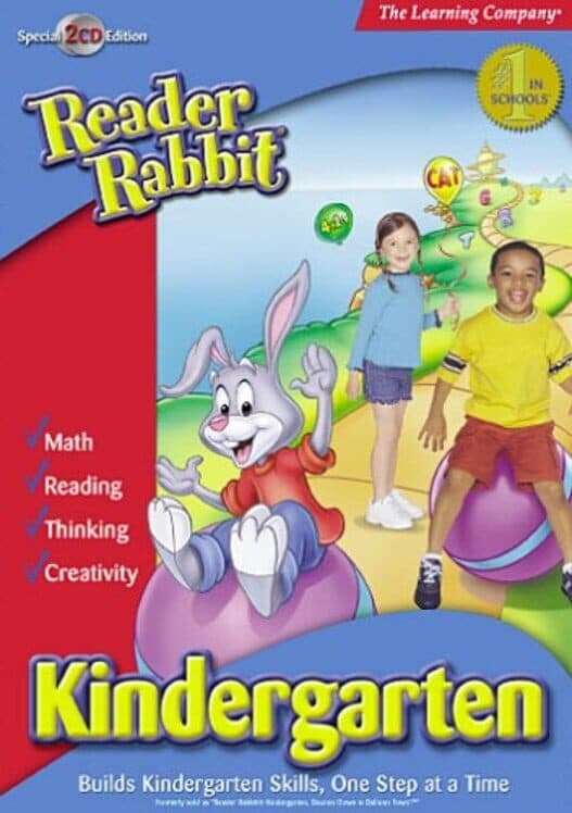 Reader Rabbit Kindergarten: Bounce Down in Balloon Town cover