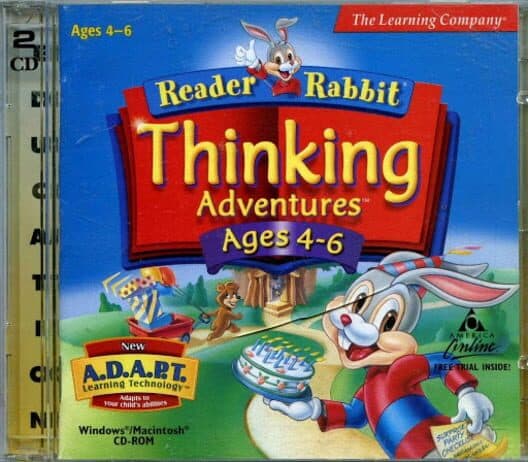 Reader Rabbit: Thinking Adventures Ages 4-6 cover