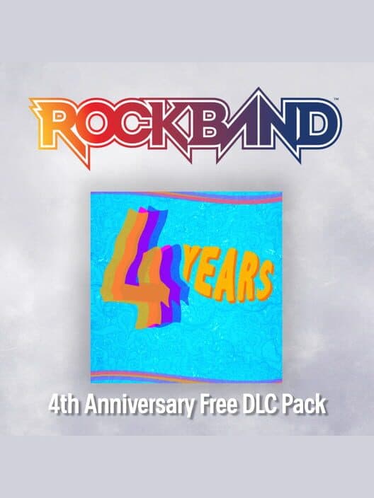 Rock Band 4: 4th Anniversary Free DLC Pack cover
