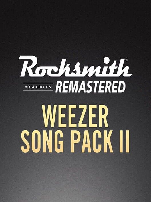 Rocksmith 2014 Edition: Remastered - Weezer Song Pack II cover