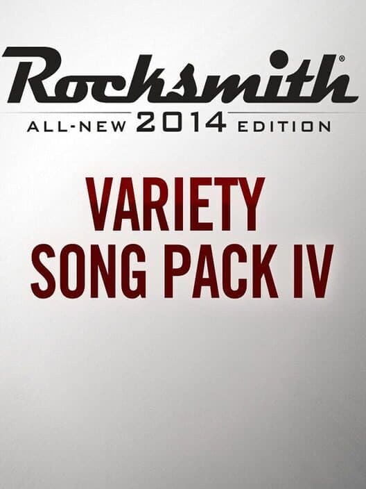 Rocksmith 2014: Variety Song Pack IV cover