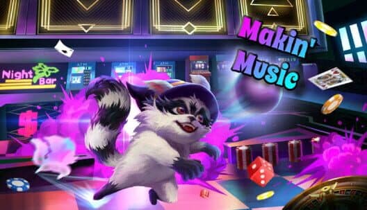 Roxy Raccoon's Pinball Panic: Makin' Music cover