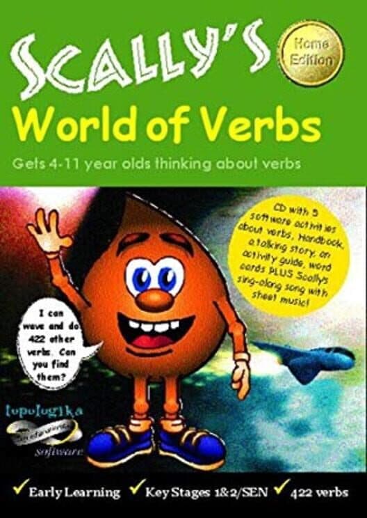 Scally's World: Verbs cover