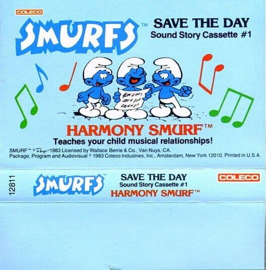 Smurfs Save the Day: Harmony Smurf cover