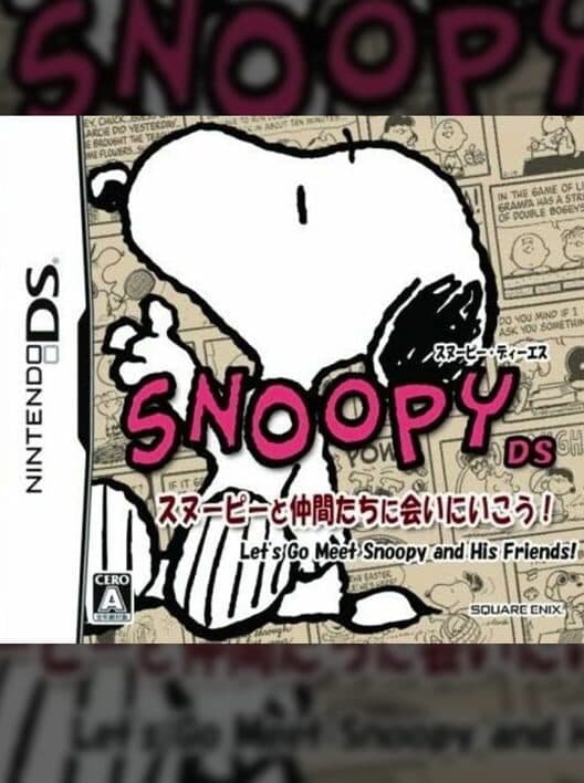 Snoopy DS: Let's Go Meet Snoopy and His Friends! cover