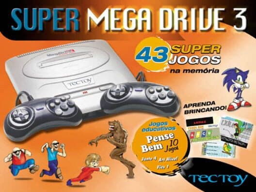Super Mega Drive 3: 43 Super Jogos cover