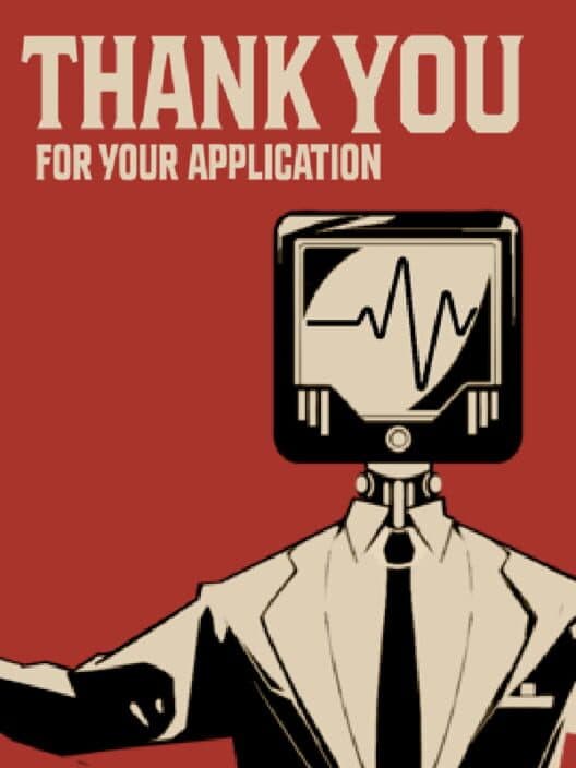 Thank You For Your Application cover