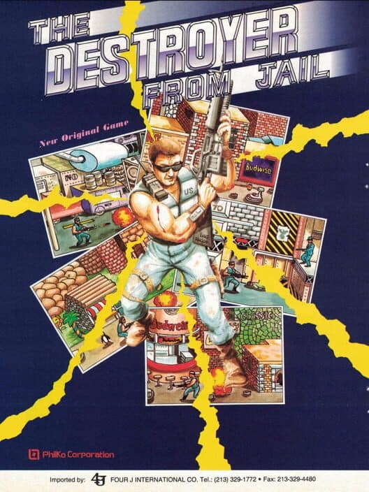 The Destroyer from Jail cover