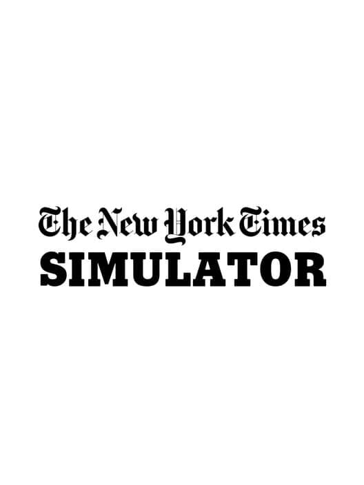 The New York Times Simulator cover