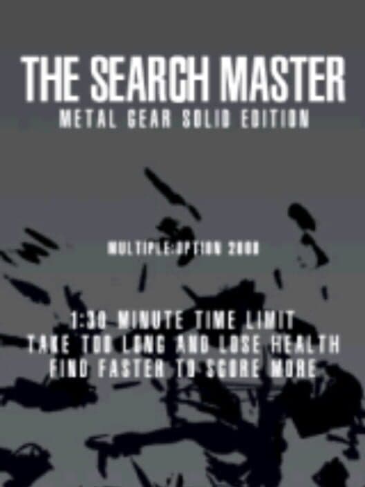 The Search Master: Metal Gear Solid Edition cover