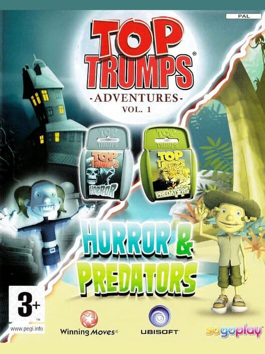 Top Trumps Adventures Vol. 1: Horror & Predators cover
