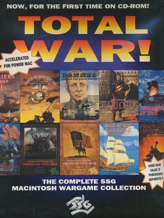 Total War! The Complete SSG Macintosh Wargame Collection cover