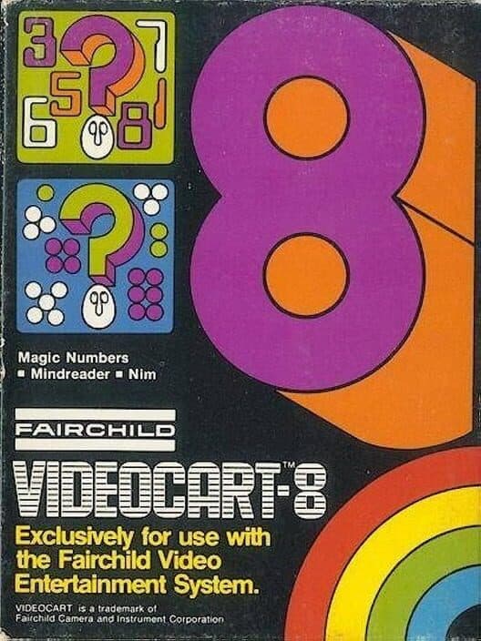 Videocart-8: Magic Numbers - Mind Reader & Nim cover